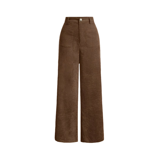 Pantalon décontracté rétro pour femme