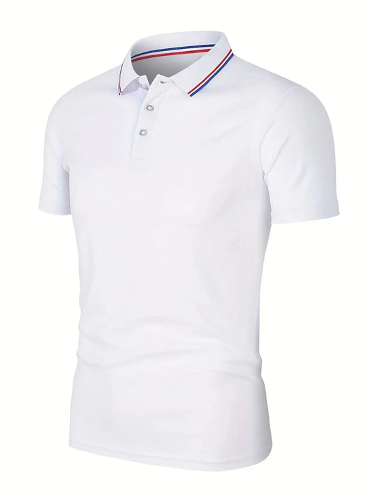 Polo décontracté respirant pour homme