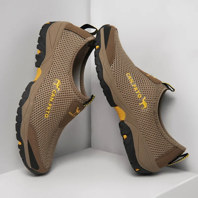Baskets slip-on en mesh pour homme