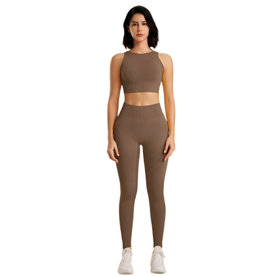 Ensemble de yoga deux pièces pour femme