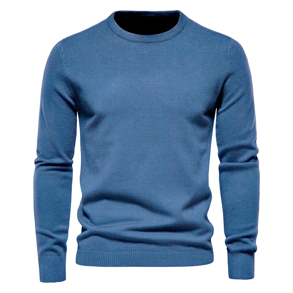 Pull épais coupe slim pour hommes