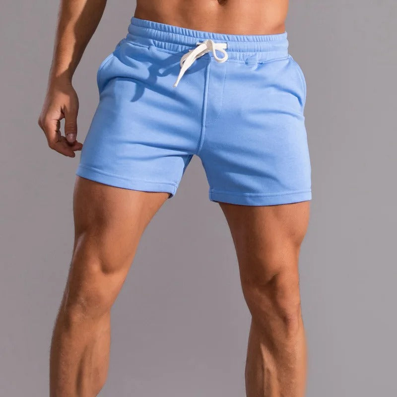 Short décontracté 100 % coton pour hommes