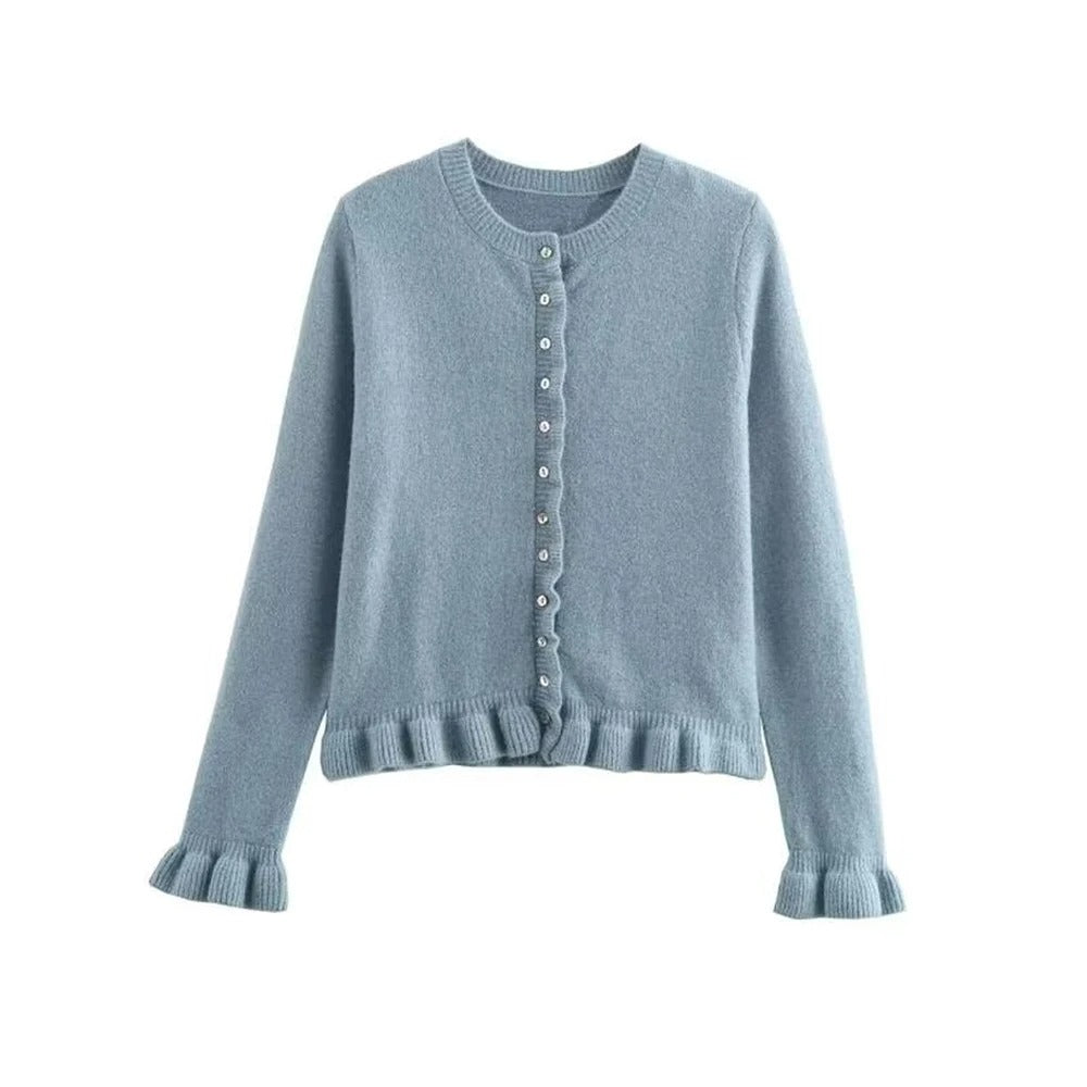 Cardigan en maille texturée pour femme