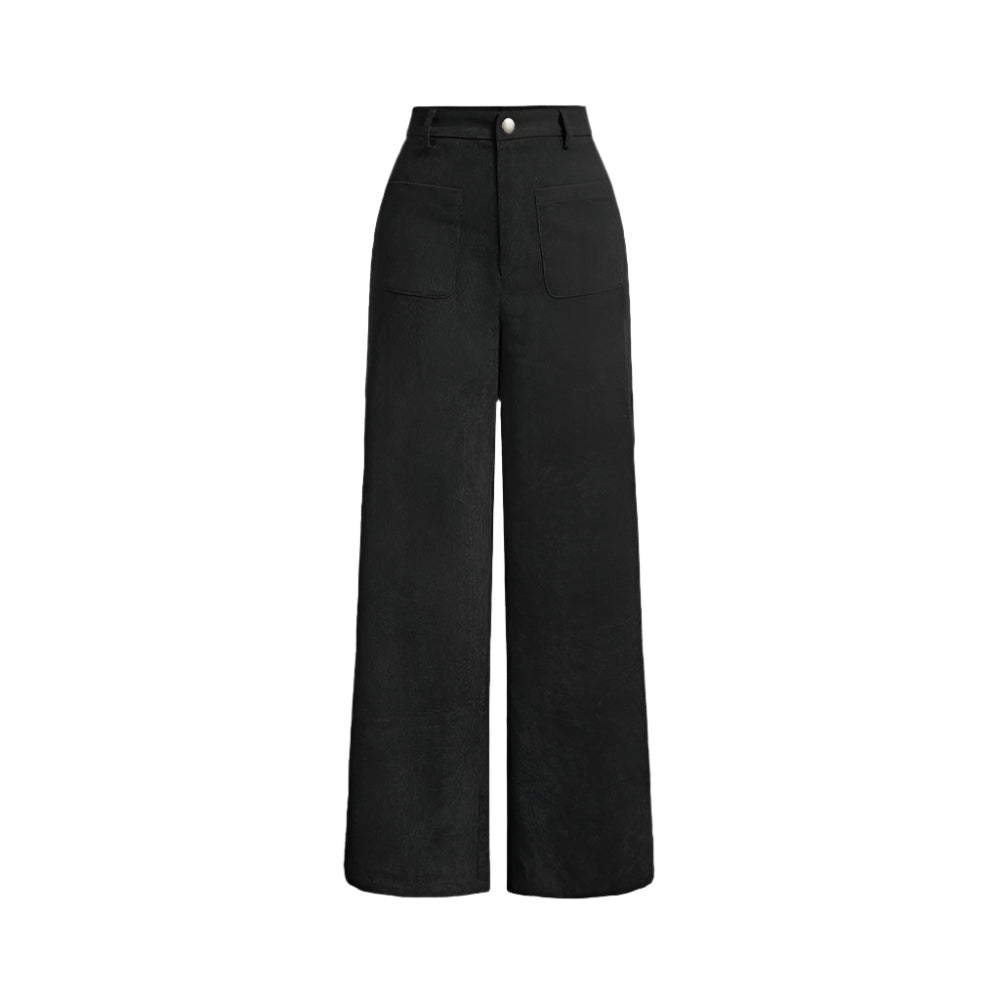 Pantalon décontracté rétro pour femme