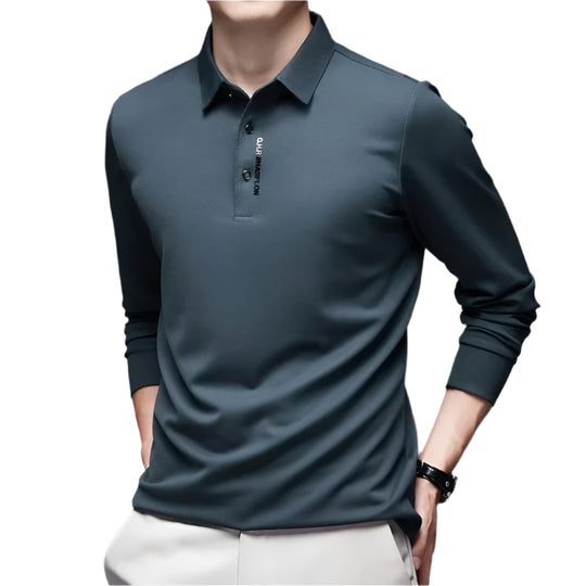 Chemise décontractée à manches longues pour homme
