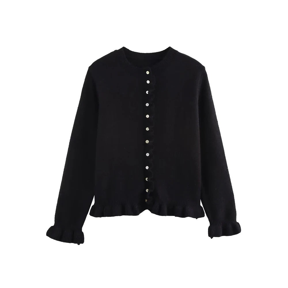 Cardigan en maille texturée pour femme