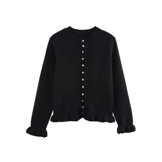 Cardigan en maille texturée pour femme