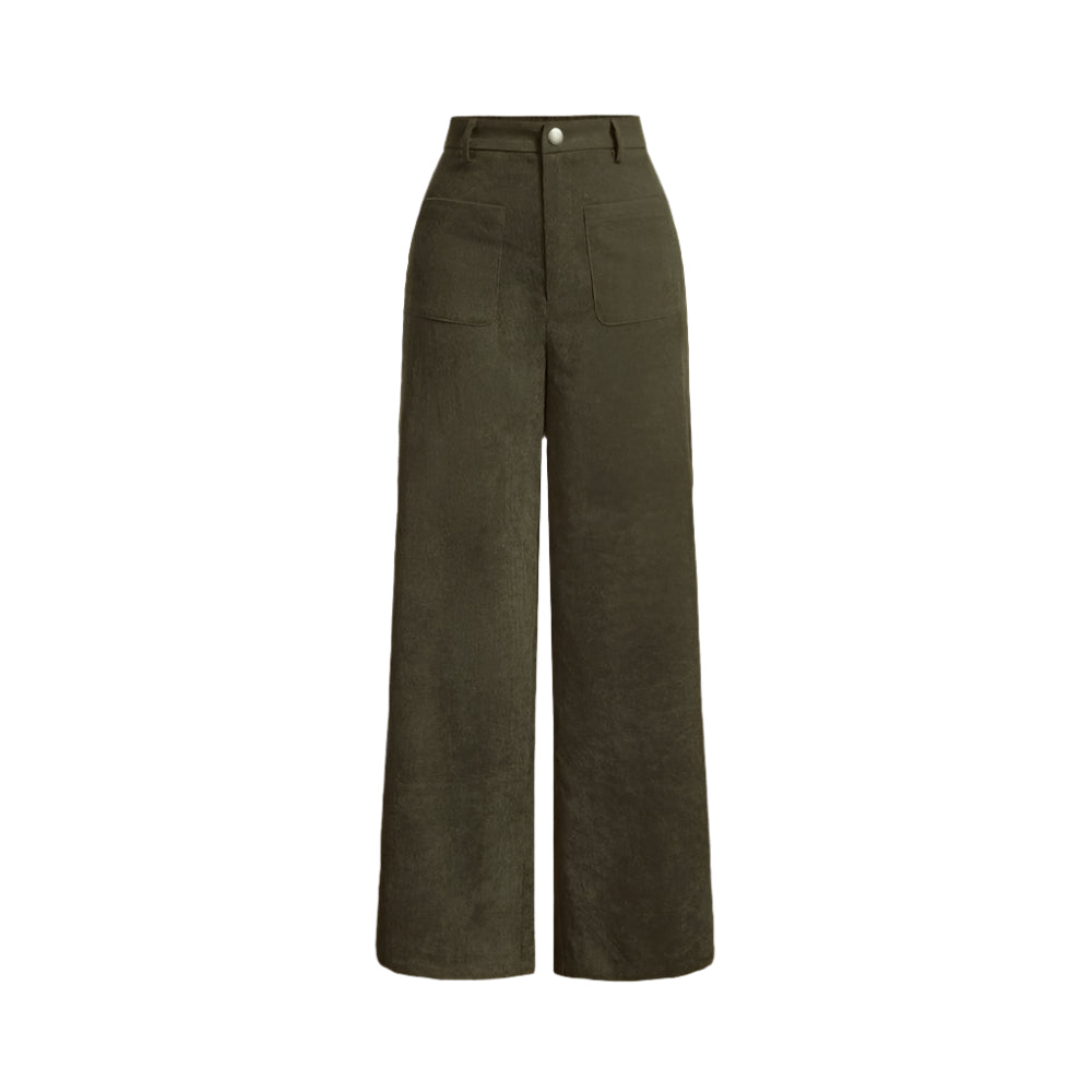 Pantalon décontracté rétro pour femme