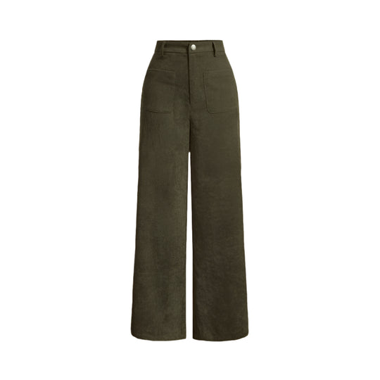 Pantalon décontracté rétro pour femme