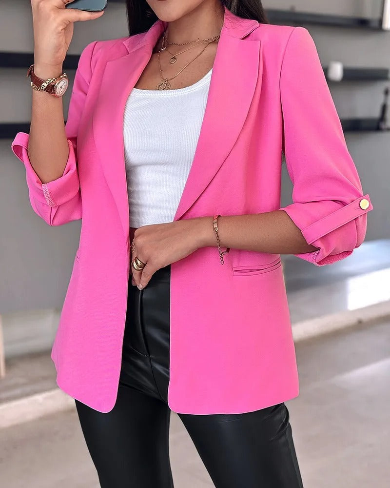 Blazer cardigan slim pour femme