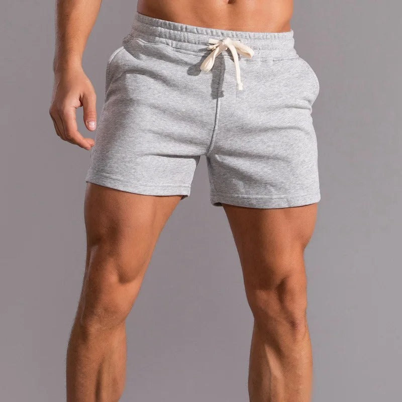 Short décontracté 100 % coton pour hommes