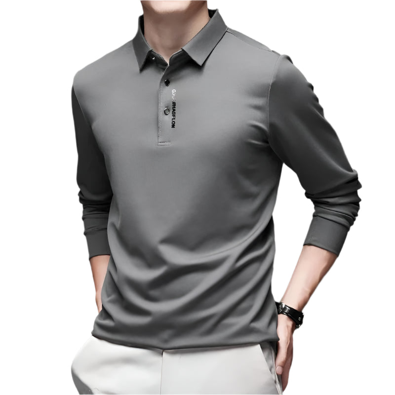 Chemise décontractée à manches longues pour homme