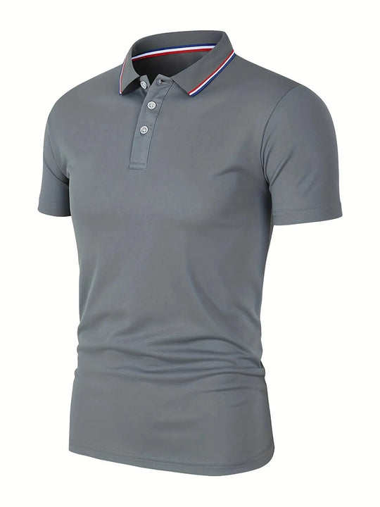 Polo décontracté respirant pour homme