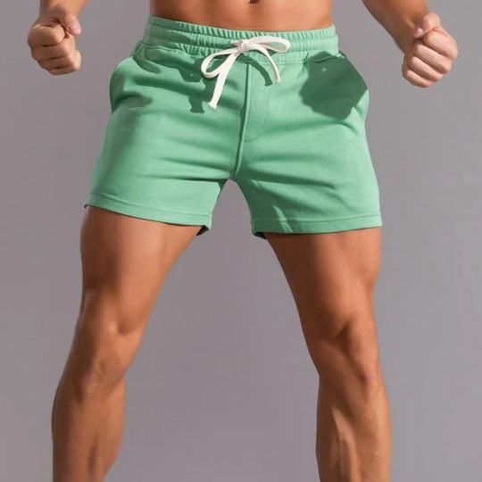 Short décontracté 100 % coton pour hommes