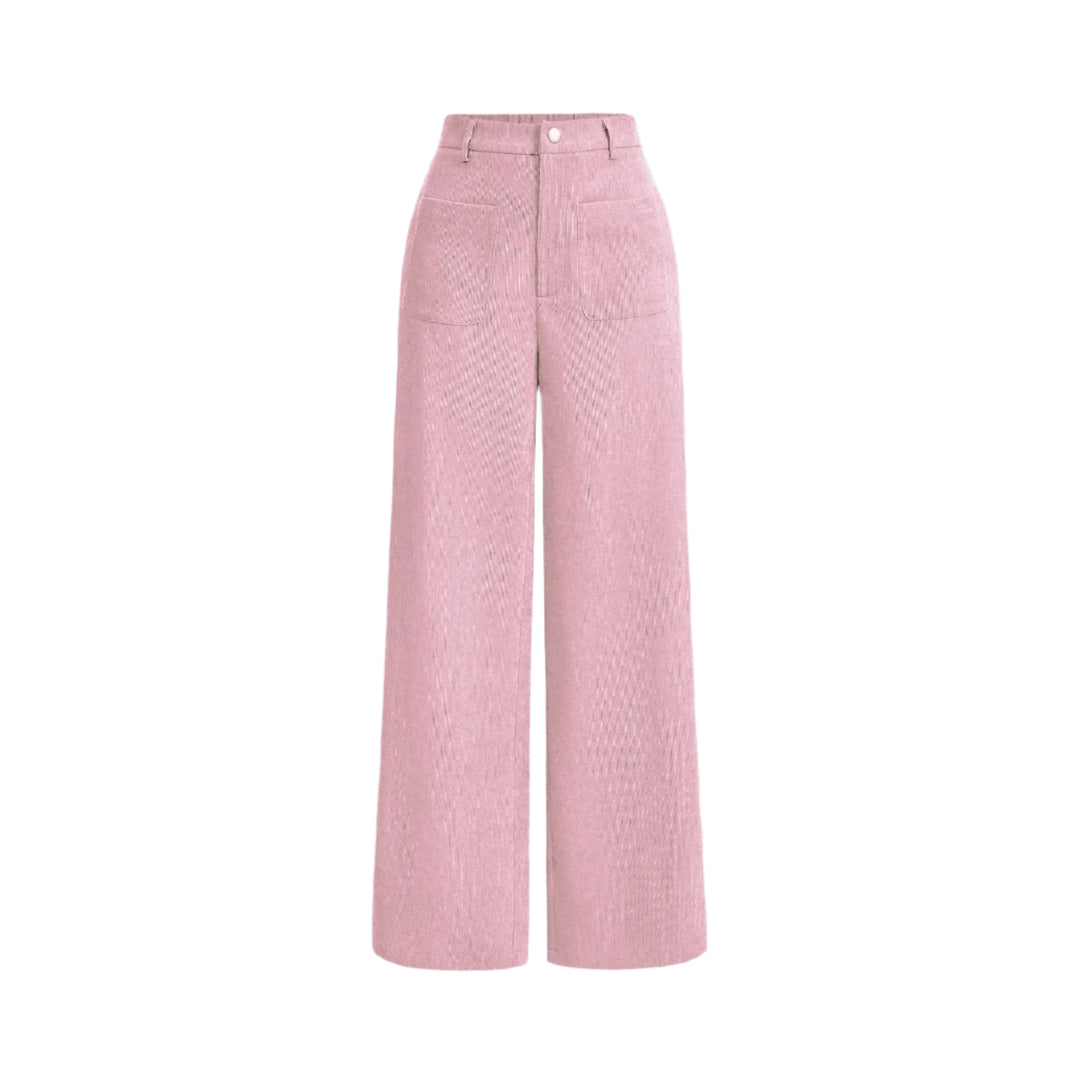 Pantalon décontracté rétro pour femme