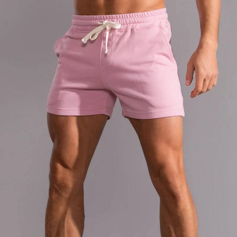 Short décontracté 100 % coton pour hommes