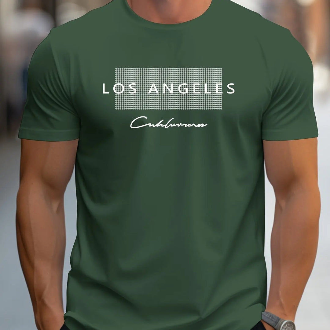 T-shirt graphique pour homme Los Angeles