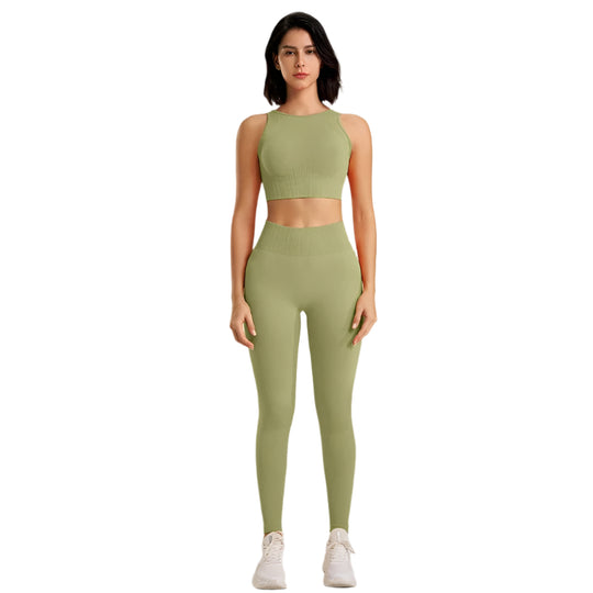 Ensemble de yoga deux pièces pour femme