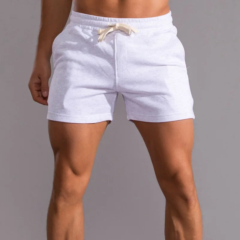 Short décontracté 100 % coton pour hommes