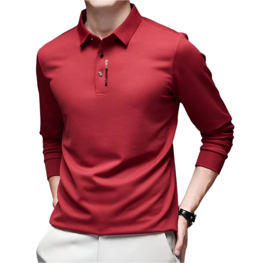 Chemise décontractée à manches longues pour homme