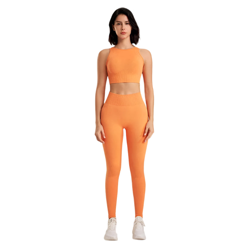 Ensemble de yoga deux pièces pour femme