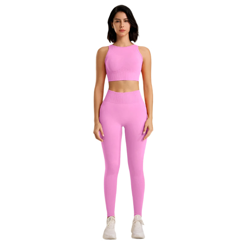 Ensemble de yoga deux pièces pour femme