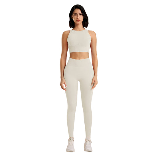 Ensemble de yoga deux pièces pour femme