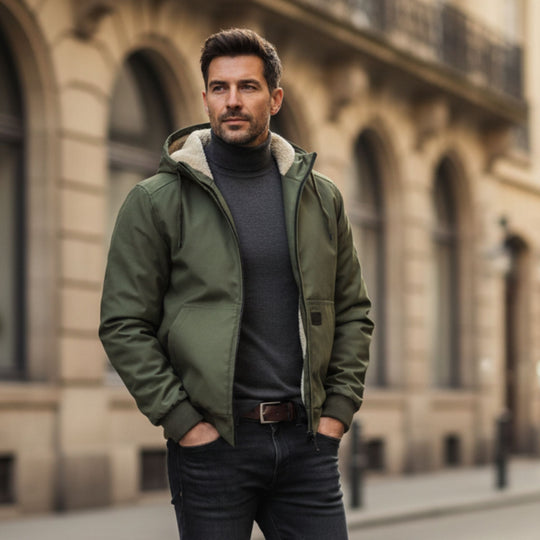 Veste Bomber d'Hiver pour Hommes