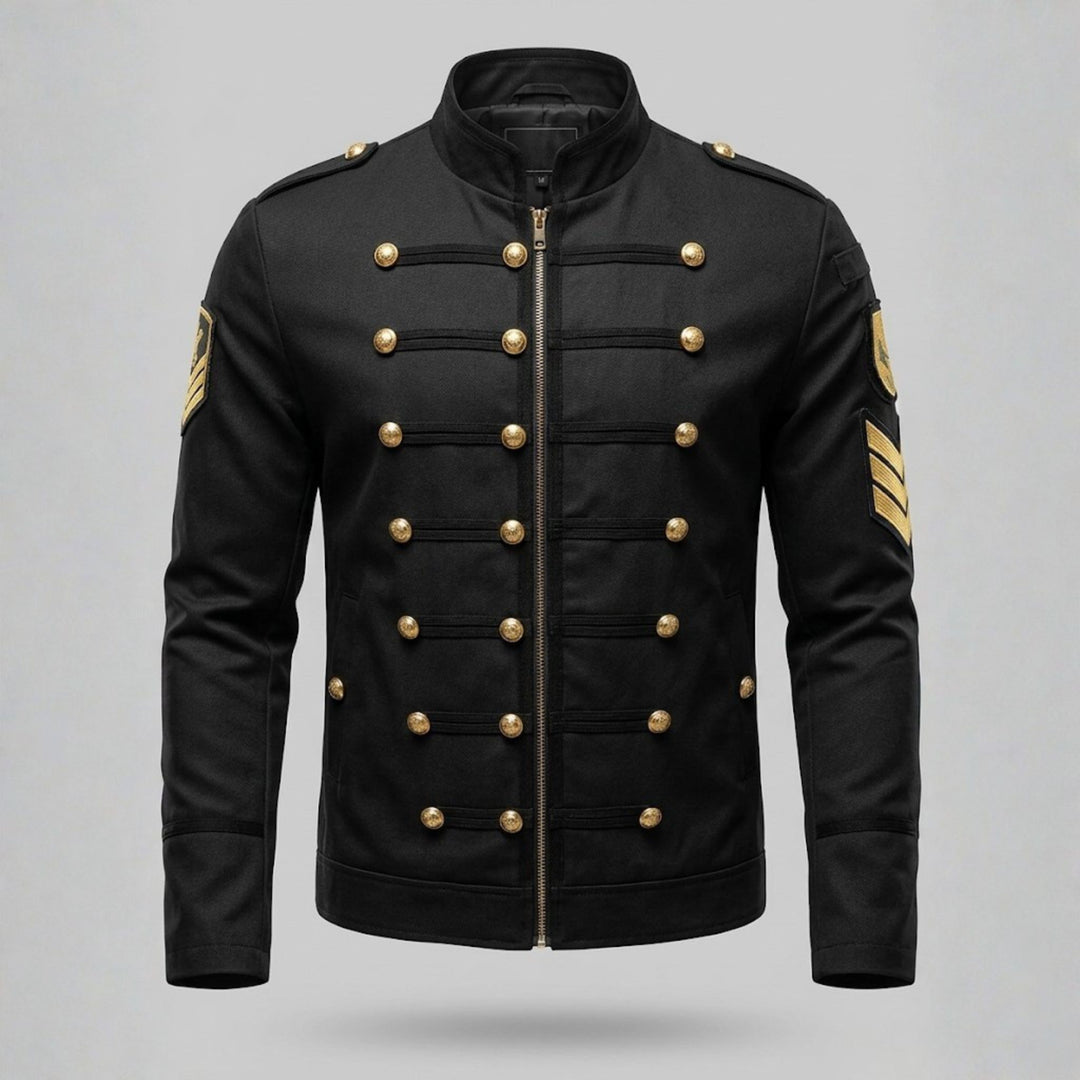 Veste Homme Col Montant Moderne Ajustée