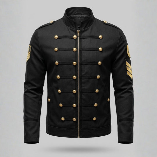 Veste Homme Col Montant Moderne Ajustée