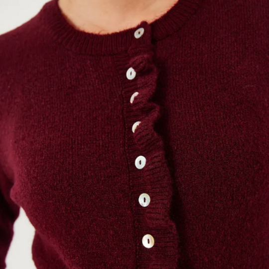 Cardigan en maille texturée pour femme