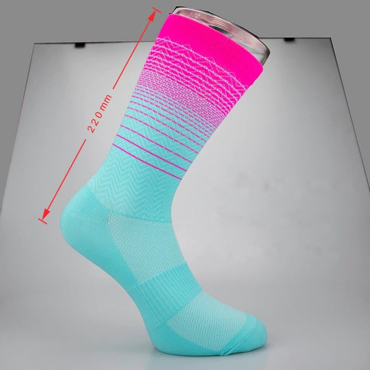 Chaussettes de sport unisexes colorées