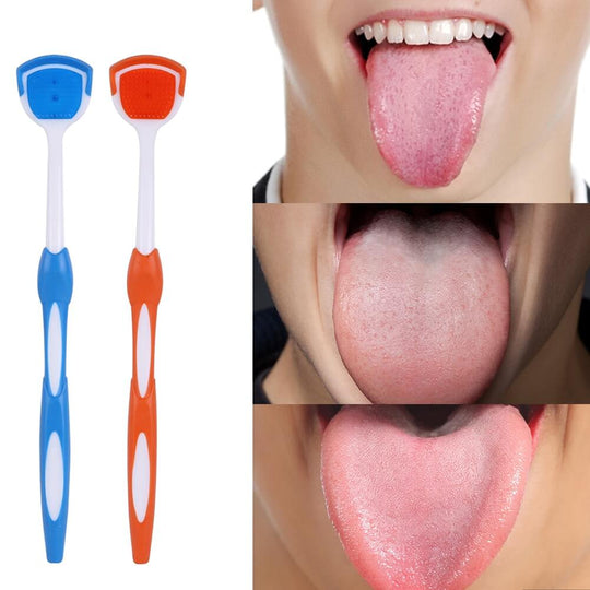 Gratte-langue en silicone