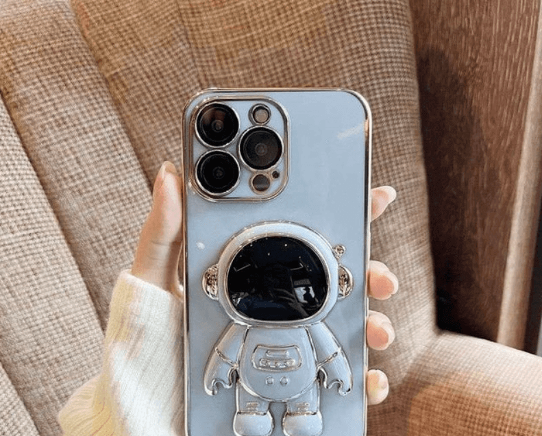 Etui de téléphone pour astronaute