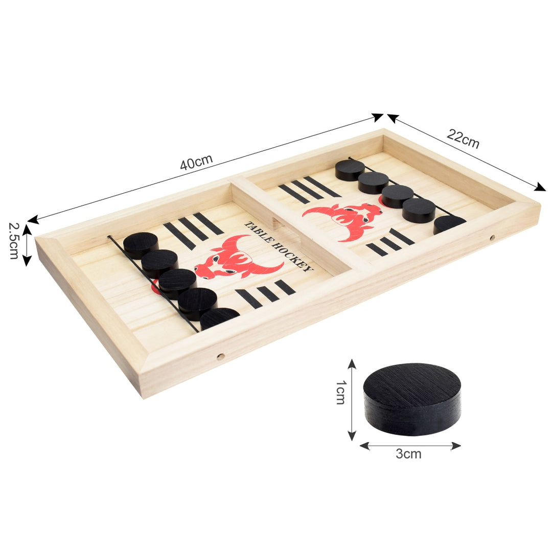 Jeu de hockey en bois