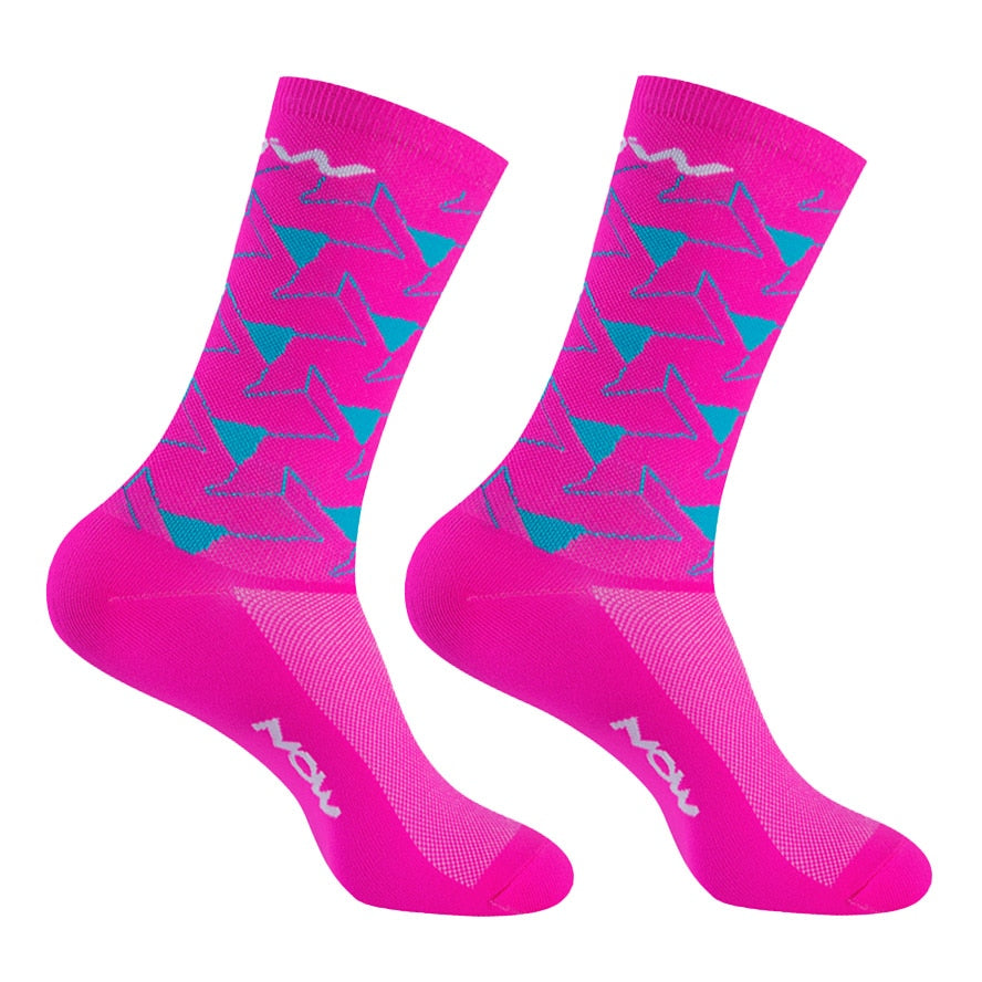 Chaussettes de sport unisexes colorées