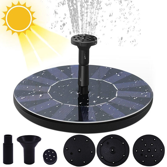 Mini fontaine d'eau solaire