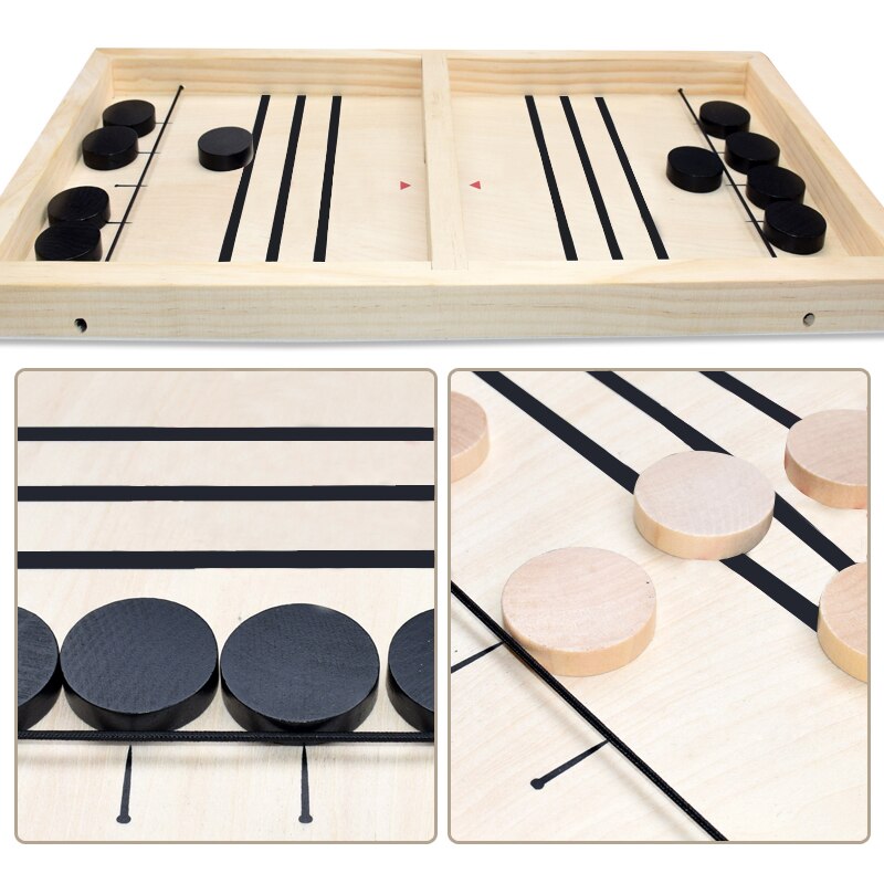 Jeu de hockey en bois