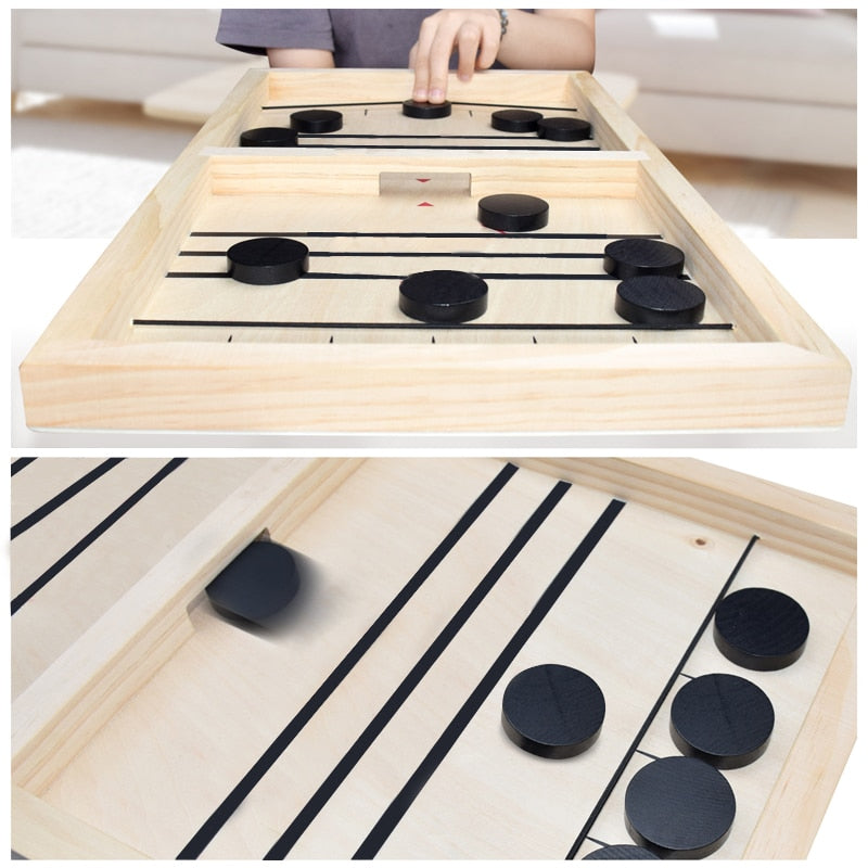 Jeu de hockey en bois