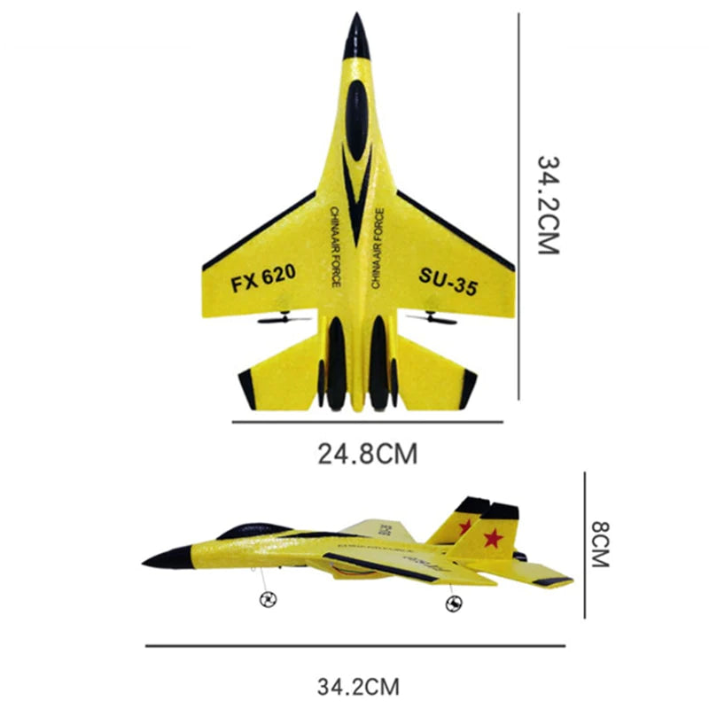 Avion de chasse télécommandé