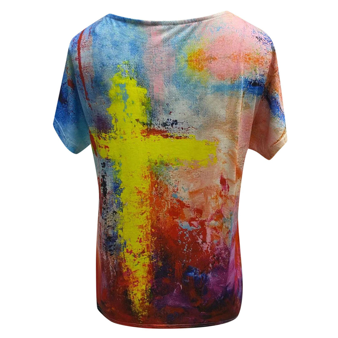 T-shirts graphiques Vintage Cross