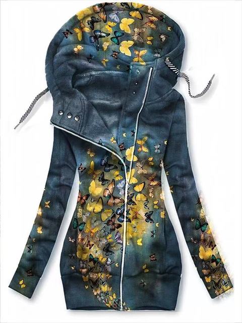 Sweatshirt Art Papillon pour femmes