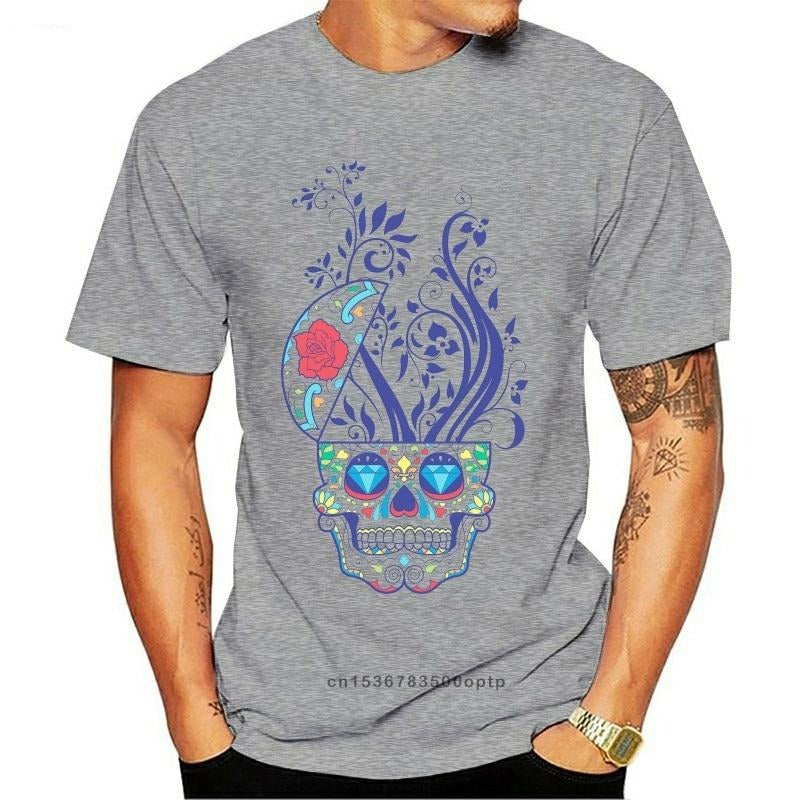 T-shirt graphique Skull Lust Rose