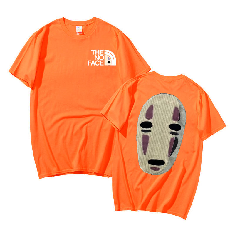 T-Shirt imprimé unisexe "No Face"