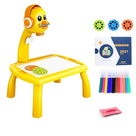 Table à dessin à projecteur pour enfants