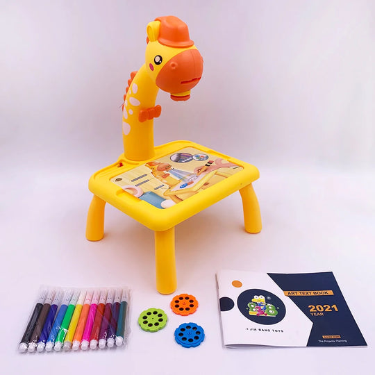 Table à dessin à projecteur pour enfants