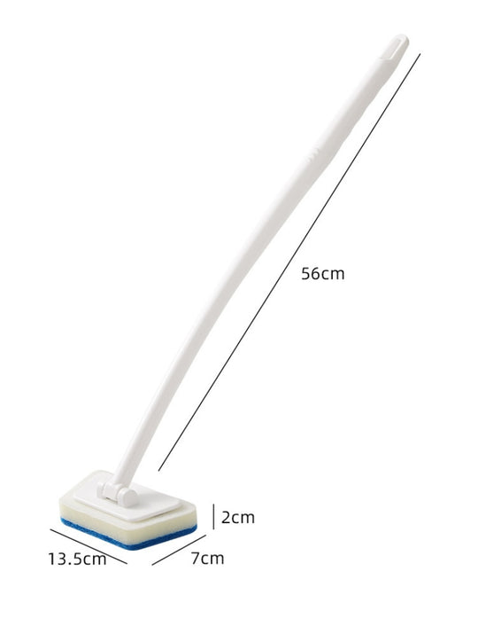 Brosse de nettoyage de salle de bains 2 en 1