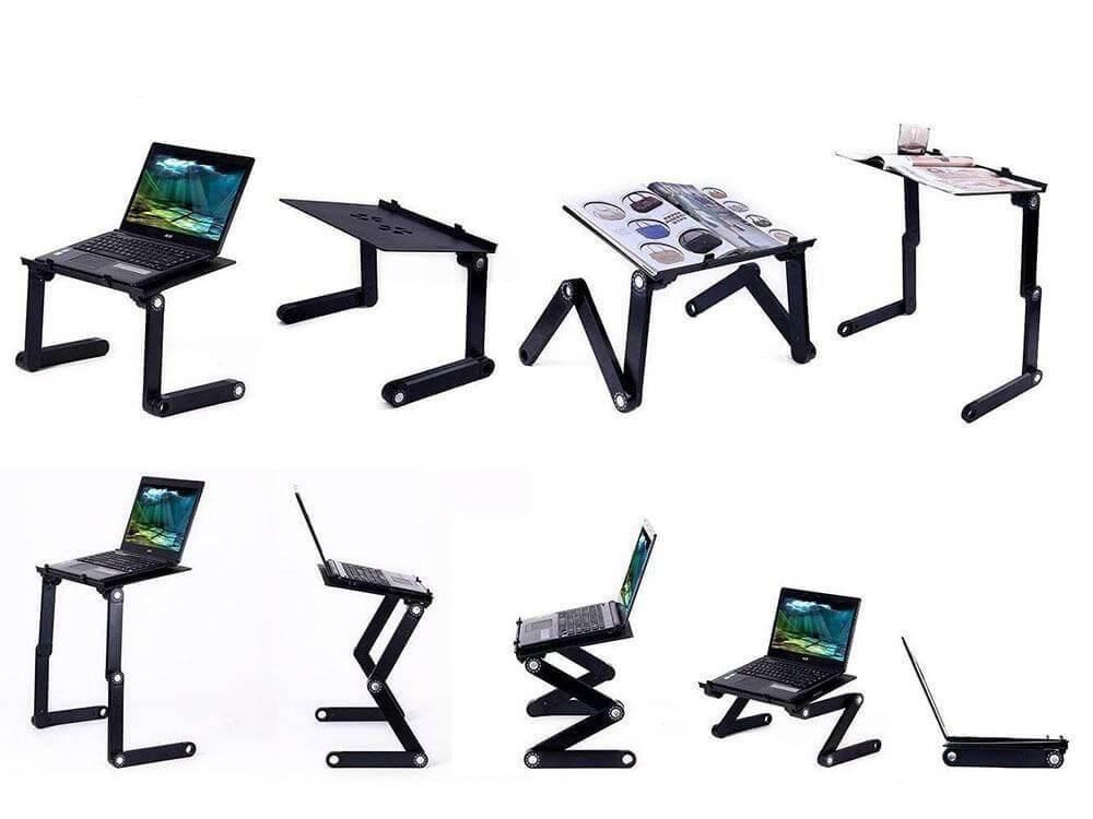 Support ergonomique réglable pour ordinateur portable