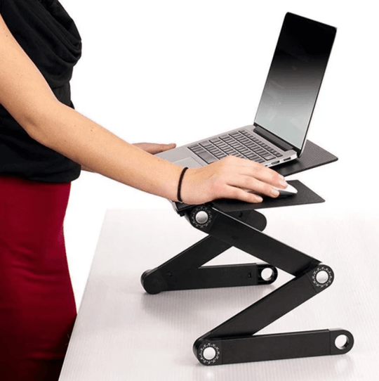 Support ergonomique réglable pour ordinateur portable