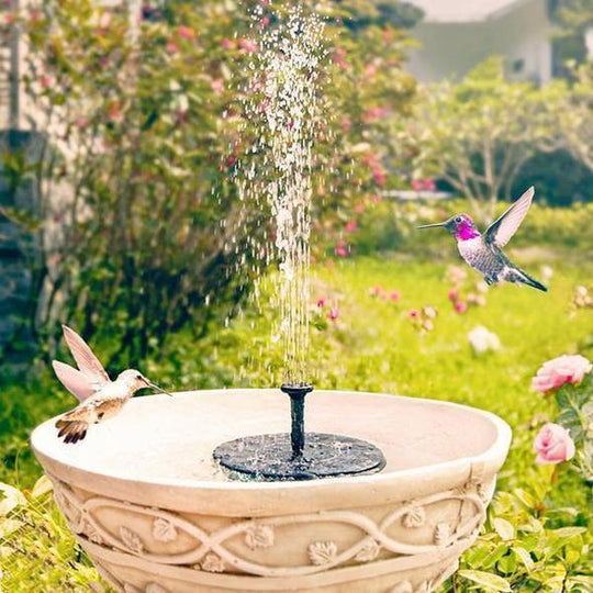 Mini fontaine d'eau solaire